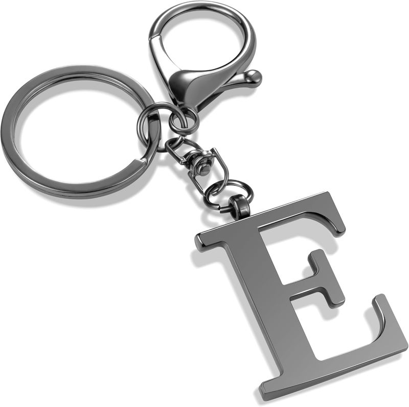 LAXPICOL Gold Letter A-Z Keychain for Women Bag Charms Purse Charms For Handbags Metal Alphabet Initial Letter Keychain - Image 1